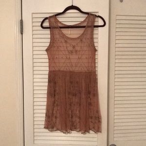 Free People transparent top
